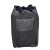 稳斯坦 W5678 抽绳快递环保袋 加厚耐磨防水物流中转建包循环束口袋子 黑色50*50*115cm