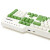 斐尔可filco 104键双模圣手三代机械键盘蓝牙5.1版)有线双模版 Cherry MX轴游戏键盘 奶白色 绿键帽 红轴