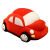 澳颜莱汽车模型抱枕 小汽车毛绒玩具汽车模型玩偶卡通布娃娃睡觉抱枕儿 绿色 30厘米