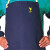 威特仕帆布电焊围裙33-8042 烧焊防火花耐磨防烫耐磨阻燃牛皮焊工服 海军蓝 107cm