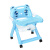 宝宝餐椅可折叠便携式餐桌椅儿童多功能家用吃饭桌椅婴幼儿小凳子 绿色+安全带