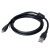 三菱GOT1000/GT11/GT15触摸屏编程电缆数据下载线GT09-C30USB-5P 电磁隔离USB-Mini+T型口抗干扰 3m