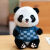 熊猫毛绒玩具 卡通小熊猫玩偶公仔毛绒国宝穿衣大熊猫玩具 熊猫( 熊猫 (蓝色小象毛衣)