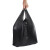 黑色手提垃圾袋 商用打包袋酒店商用背心垃圾袋塑料袋 【31*51cm】100只装 黑色