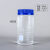 透明广口试剂瓶大口蓝盖高硼硅玻璃分装瓶化学实验玻璃瓶耐高温瓶 透明500ml硅胶垫