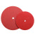 红色纤维轮薄款尼龙轮磨光片不锈钢拉丝轮抛光打磨片100/150/200 红色纤维轮【200*4*16孔】