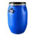 食品级加厚酒桶泔水桶密封桶旧化工桶塑料桶圆桶蓝桶发酵桶 200升蓝色全新料特厚双环桶