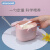 艾灿（ICANBABIES）韩国艾灿婴儿奶粉盒便携式辅食盒分装奶粉盒储存密封环保PP防潮罐 象牙白（400ML)