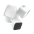 Blink Wired Floodlight 有线泛光灯摄像头 智能安全高清实时取景增强型运动检测 白色 摄像头 内置警报器、2600 流明的LED照明、彩色夜景