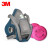 3M 防毒面具呼吸防护套装6502QL半面具+4片2091CN滤棉