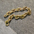 国标G80锰钢起重链条吊索具铁链子拖车链镀金色吊重链条吊具镀锌 6mm金色链1吨*1米长