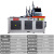 455AL铝管架铝型材切割机台式铝合金下料机龙门切铝机铝棒锯铝机 XS-505CNC全自动横切机