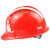 安英卡尔 abs安全帽工地施工领导电工国标加厚头盔头帽建筑工程透气 可定制 B2048 V型红色带反光条