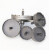 硬质合金开孔器 不锈钢开孔器 金属管道钢板钨钢开孔钻头15-100 17mm