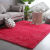 定制长毛ins风地毯客厅卧室满铺可爱网红床边地毯地垫 扎染粉色色 40里米*60里米买一一