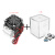 半导体制冷片 半导体制冷器小空调12v降温制冷器设备小型制冷 二芯片制冷器+水箱
