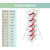 装修脚手架装修移动平台直爬梯外斜撑活动装修脚手架 5层铝合金脚手架