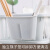 厨房置物架放碗筷滴水沥水篮台面碟盘餐具收纳盒滤水碗柜 浅绿色沥水置物架(1个)