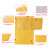 重安盛鼎 牛皮纸气泡信封袋黄色 加厚饰品服装包装袋 快递纸袋 20*30+4cm封口（170个）