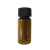 3 5 10 15 20 40 50 60ml透明螺口玻璃瓶试剂瓶样品瓶精油西林瓶 60ml棕色瓶(27.5*140)