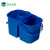 白云清洁（baiyun cleaning）AF08060 轻便式榨水桶 拖把清洁桶 圆头拖把挤水桶 -蓝色