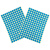 玛仕福 圆点不干胶贴纸 彩色色标分类记号定位标签贴10mm蓝色（2475贴/包）