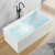 东鹏（DONGPENG）浴缸家用成人一体成型薄边小户型深泡亚克力日式独立式迷你浴池 【标准缸】 1.0m