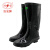 双安 XRSA-123610 雨鞋  黑色(长筒)防腐蚀 尺码：44  单位：双