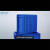 Raxwell EU系列蓝色周转箱RHSS4016 尺寸(mm)，600*400*148
