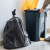 斯图加厚大号垃圾袋户外分类保洁袋垃圾桶袋商用酒店物业环卫黑色大塑料袋 80cm*100cm(50个装)双面4丝