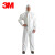 3M 4510防护服 白色带帽连体透气耐用隔离工作服防尘 XL码*1件