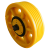 适用于蒂森电梯滑轮 反绳轮 导向轮 对重轮 绳轮 动滑轮 吊轮可开 400 5/6-10-16 110宽 55-180
