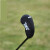 男女士品牌通用款铁杆套 高尔夫球杆套 杆头套保护帽套潜水布料 挖起杆套黑色48