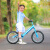 飞鸽 (PIGEON) 儿童平衡车自行车滑步车幼儿男女宝宝车小孩滑行车两轮无脚踏车童车滑行单车辐条轮银色