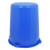 中典 YJ-E084 圆形水桶 塑料桶储物收纳桶酒店厨房大号环卫物业垃圾桶 蓝色120升无盖