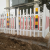 PVC塑钢护栏变压器护栏电力塑料围栏电箱污水池终端设备隔离柵栏 护栏高1.0m长度1米