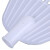海斯迪克 HK-8020 园林清洁工具搂草耙 清洁环卫塑料草耙子（含木柄）白色