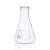 实验室玻璃锥形烧瓶 试剂瓶 三角烧瓶 玻璃瓶锥形瓶(小口) 300ml