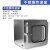 上海析牛不锈钢传递窗实验室互锁电子锁紫外线灯传递箱传递柜 304不锈钢700外径