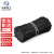 米奇特工TQZX05 包塑铁丝扎丝 扁铁丝扎带包胶铁线扎线 黑色：200mm（1000根） 