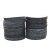 日本重松防尘面具滤芯面罩活性炭片圆形保护棉电焊船厂碳颗粒 新款黑碳棉100片(6.5厘米)