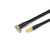 RF射频同轴线RG58/142延长线SMA外螺内孔/针转TS9/CRC9 SMA外螺内孔转CRC9弯公头 RG142线 10CM