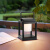 太阳能充电悬挂手提灯花园布置餐桌阅读防水户外马灯庭 方形USB充电款