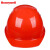 HONEYWELL霍尼HONEY韦尔安全帽工地男国标加厚监理领导建筑电工定制LOGO女 红色 L99透气型PE