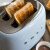 SMEG斯麦格  面包机营养早餐 家用多功能多士炉  烤三明治烘焙面包片吐司机 TSF01 生日礼物 蓝色