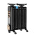 宽选工品 电热油汀取暖器 大功率3kw电暖器速热大面积对流加热器 黑色11片