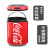 智能垃圾桶感应式卫生间创意儿童电动自动网红可口可乐罐 充电电池两用款红色可乐9L