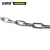 安赛瑞 304不锈钢链条 不锈钢铁链 金属链条 铁链子 钢链条 不锈钢长环链条 φ5mm×5m 12263
