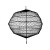 船用白昼信号球黑球体圆柱体菱形体单锥双锥标识网状黑信号球 圆柱型