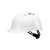 代尔塔（DELTAPLUS）102009PP有孔白色防撞头盔安全帽建筑工地施工用1顶装